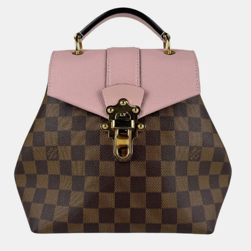 Louis Vuitton Damier Clapton Backpack In Canvas Magnolia Louis Vuitton Damier Clapton Backpack In Canvas Magnolia