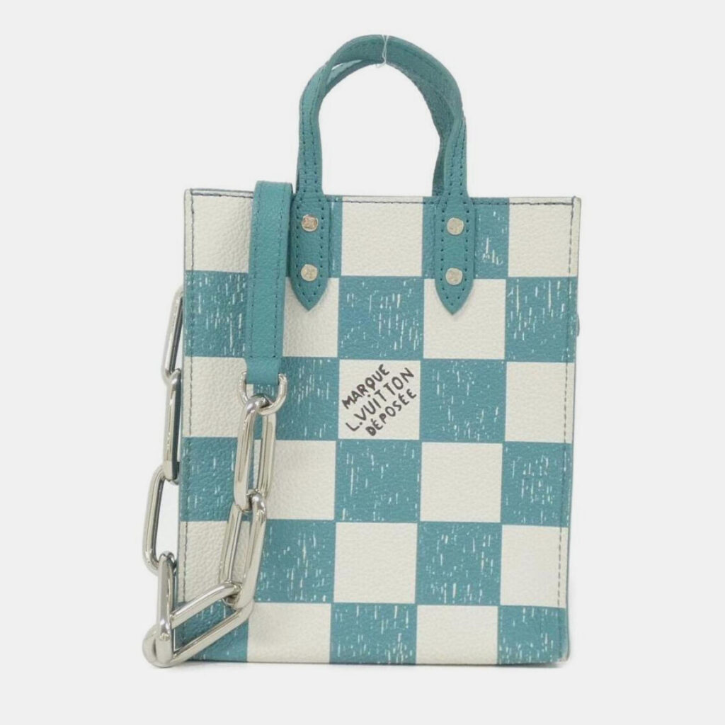 Louis Vuitton Damier Checkerboard Sac Plat Xs Handbag