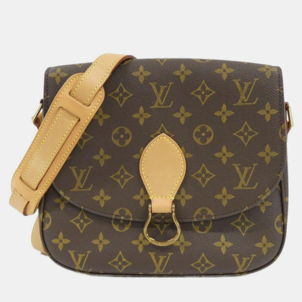 Louis Vuitton Monogram Saint-Cloud 24Cm Shoulder Bag Louis Vuitton Monogram Saint-Cloud 24Cm Shoulder Bag