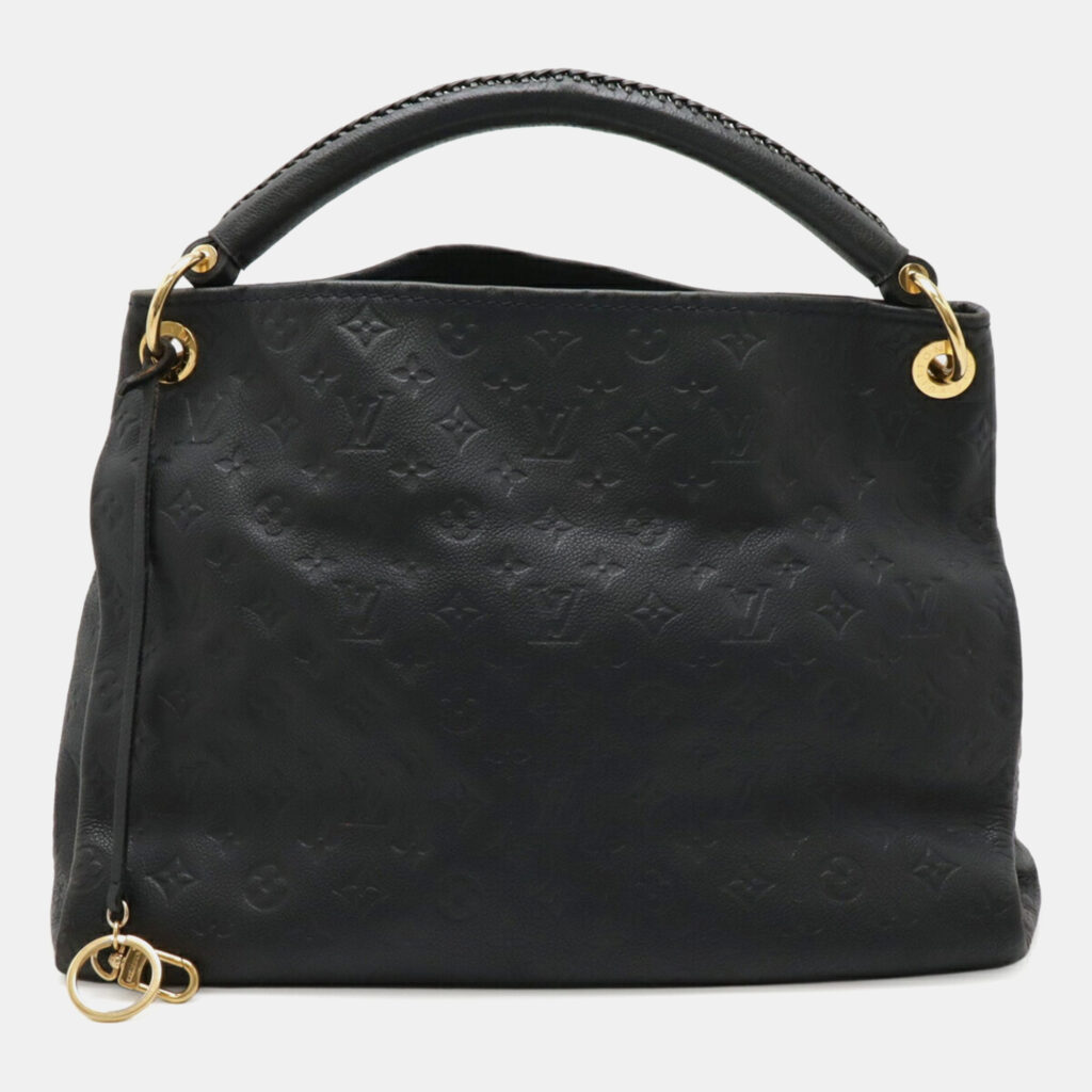 Louis Vuitton Monogram Empreinte Artsy Mm Tote Bag/Shoulder Bag Infini Dark Navy Louis Vuitton Monogram Empreinte Artsy Mm Tote Bag/Shoulder Bag Infini Dark Navy