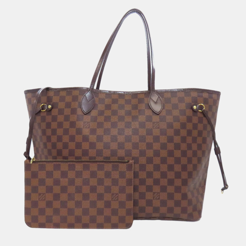 Louis Vuitton Neverfull Gm Tote Bag Damier Canvas