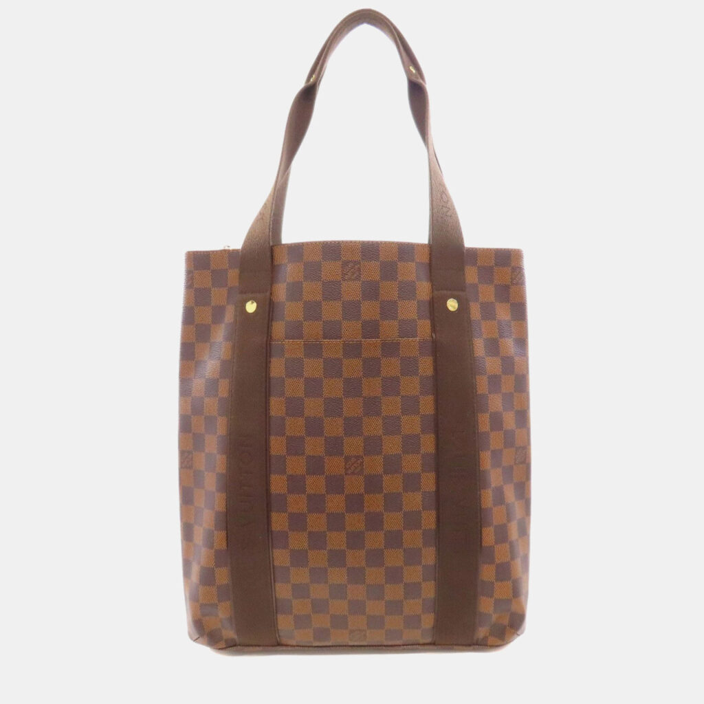 Louis Vuitton Cabas Bobur Handbag Damier Canvas Louis Vuitton Cabas Bobur Handbag Damier Canvas