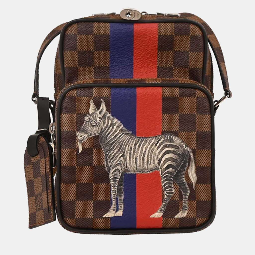 Louis Vuitton Damier Amazon Crossbody Shoulder Bag Louis Vuitton Damier Amazon Crossbody Shoulder Bag