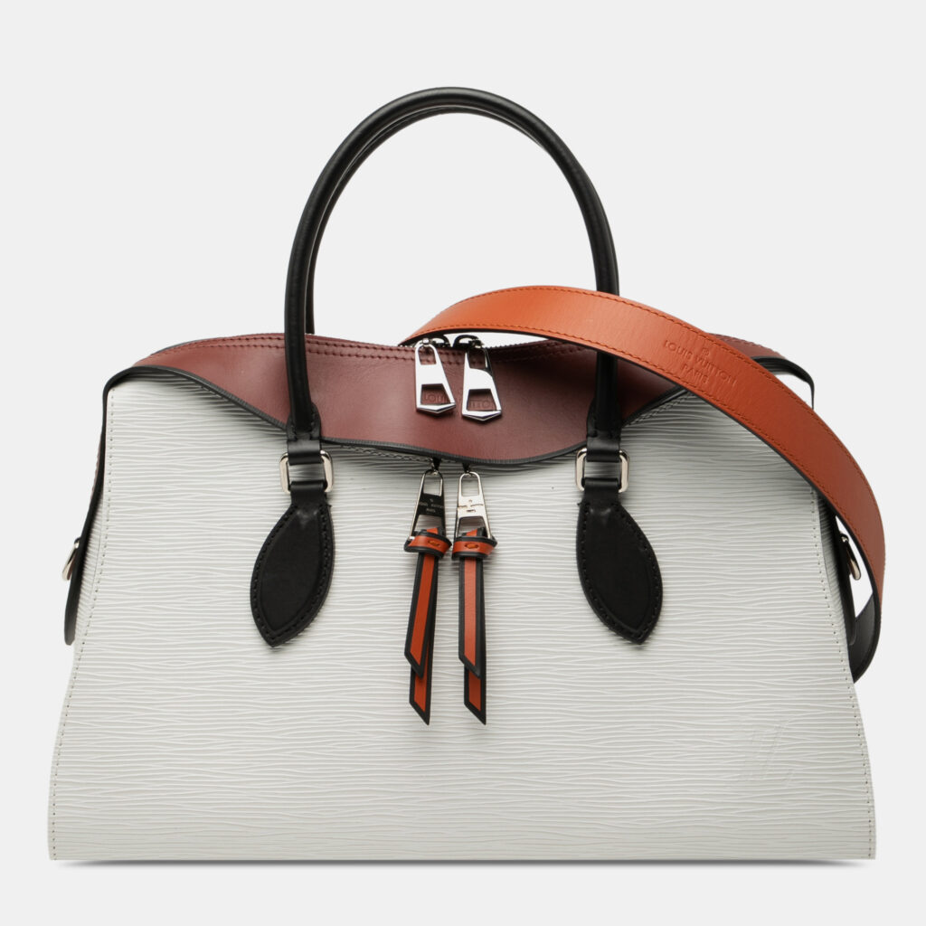 Louis Vuitton White Epi Tuileries Louis Vuitton White Epi Tuileries