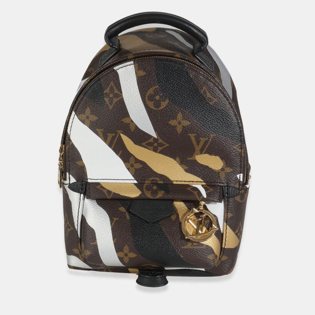 Louis Vuitton x LOL Gold Silver Monogram Canvas Mini Palm Springs