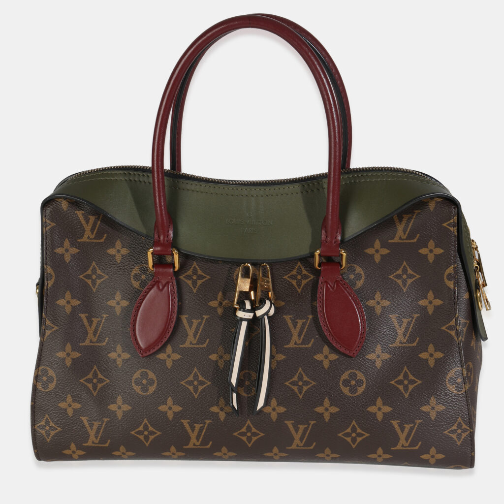 luxury-women-louis-vuitton-used-handbags-p1249720-007-1.jpg Louis Vuitton Kaki Red Monogram Canvas Tuileries NM