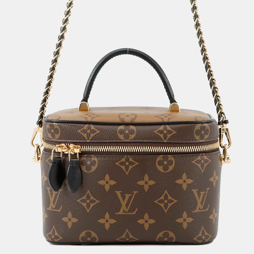 Louis Vuitton Vanity Nv Noir Monogram Monogram Reverse Canvas Size PM Louis Vuitton Vanity Nv Noir Monogram Monogram Reverse Canvas Size PM