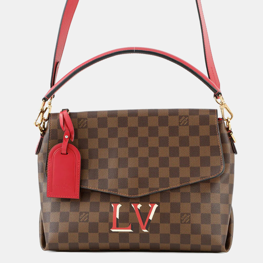 Louis Vuitton Beaubourg Scarlet Damier Ebene Canvas Louis Vuitton Beaubourg Scarlet Damier Ebene Canvas