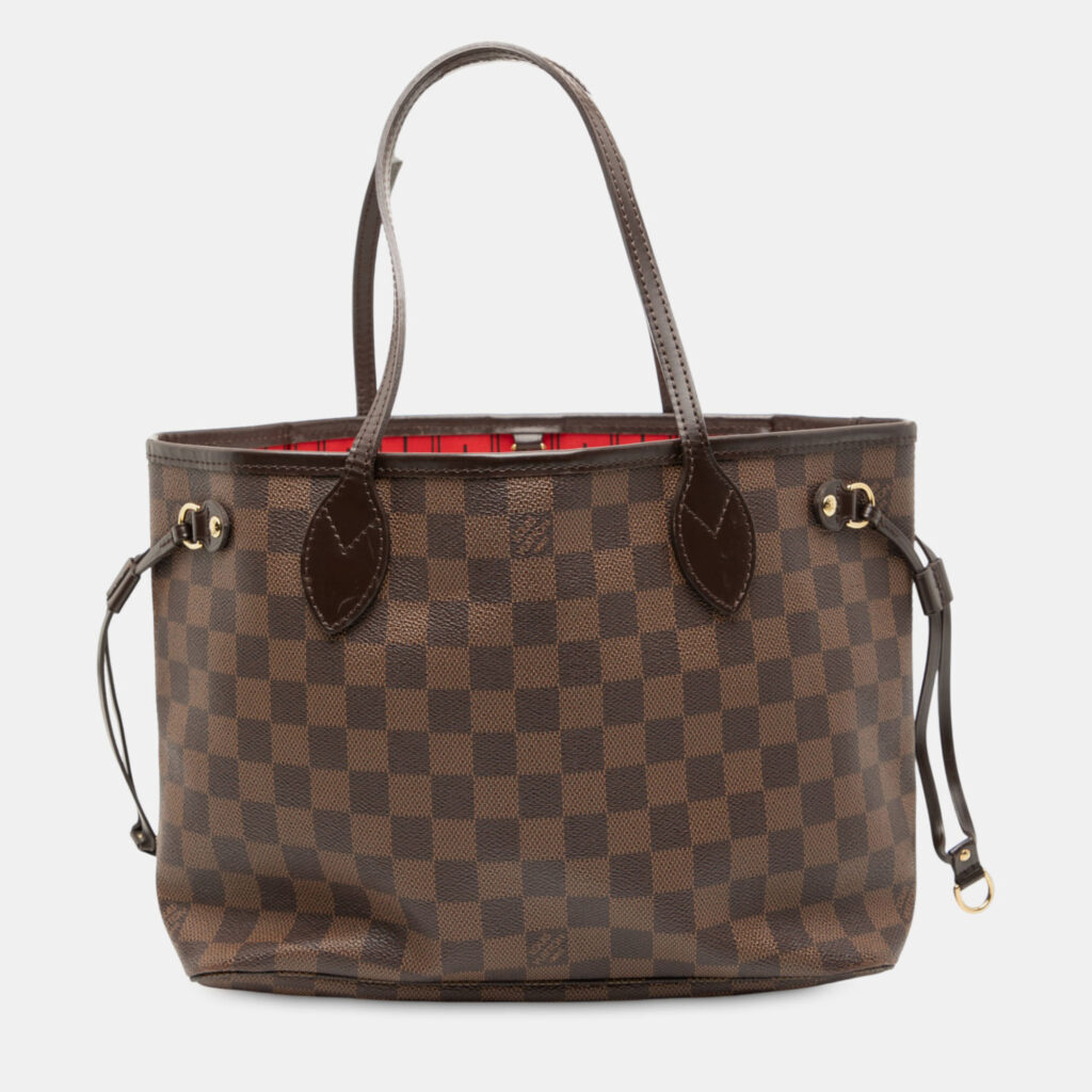 Louis Vuitton Brown Damier Ebene Neverfull PM
