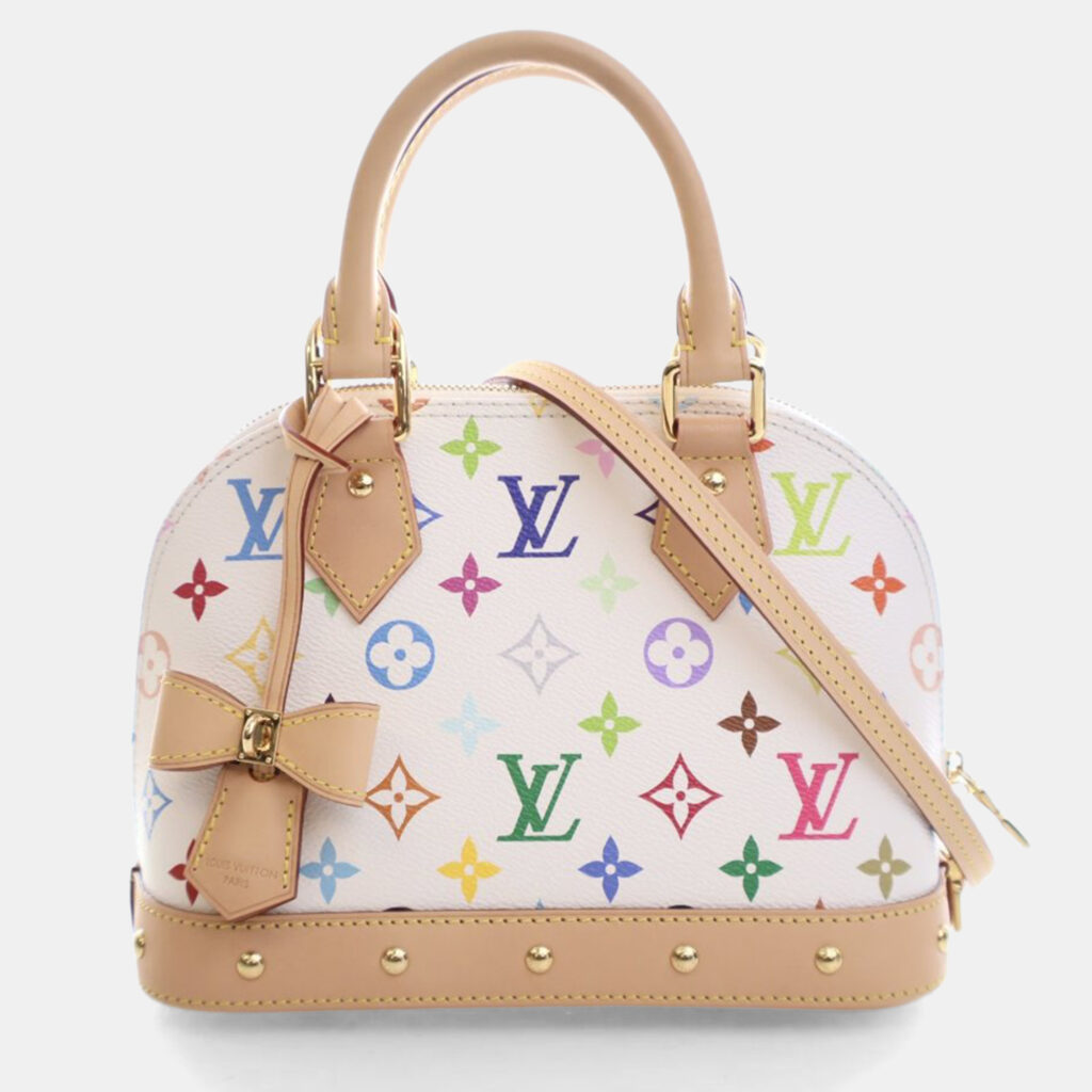 Louis Vuitton x Takashi Murakami Multicolor Monogram Alma BB Louis Vuitton x Takashi Murakami Multicolor Monogram Alma BB