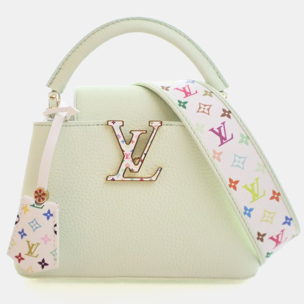 Louis Vuitton x Takashi Murakami Taurillon Capucines Mini Louis Vuitton x Takashi Murakami Taurillon Capucines Mini