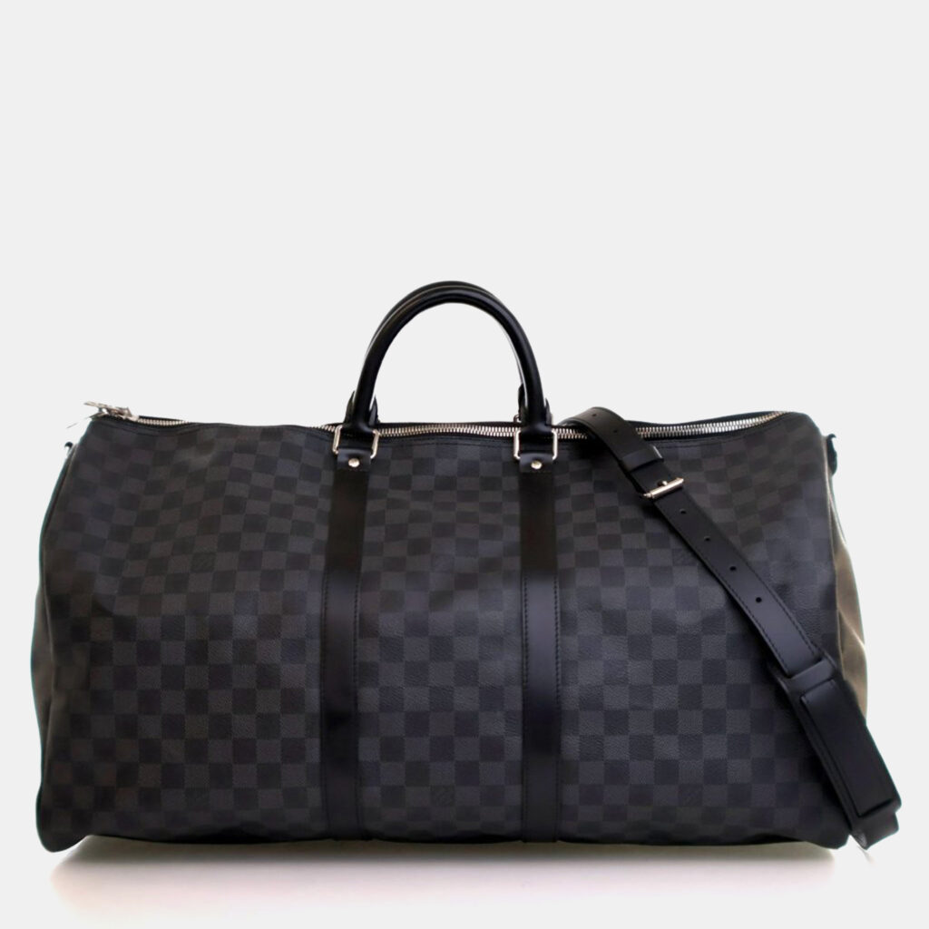 Louis Vuitton Damier Graphite Keepall Bandouliere 55