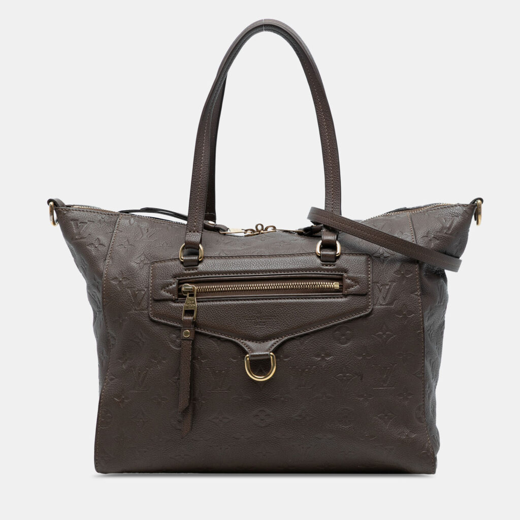 Louis Vuitton Brown Monogram Empreinte Lumineuse PM Louis Vuitton Brown Monogram Empreinte Lumineuse PM
