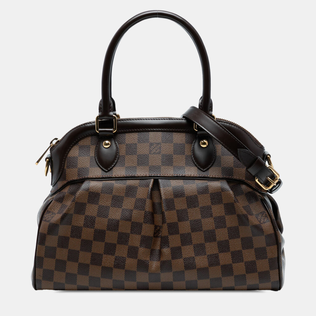 Louis Vuitton Brown Damier Ebene Trevi PM Louis Vuitton Brown Damier Ebene Trevi PM