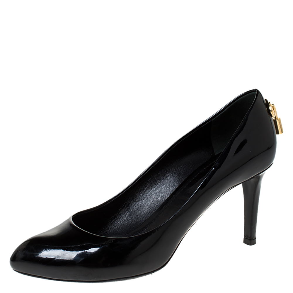 Louis Vuitton Black Patent Leather Oh Really! Pumps Size 36 Louis Vuitton Black Patent Leather Oh Really! Pumps Size 36