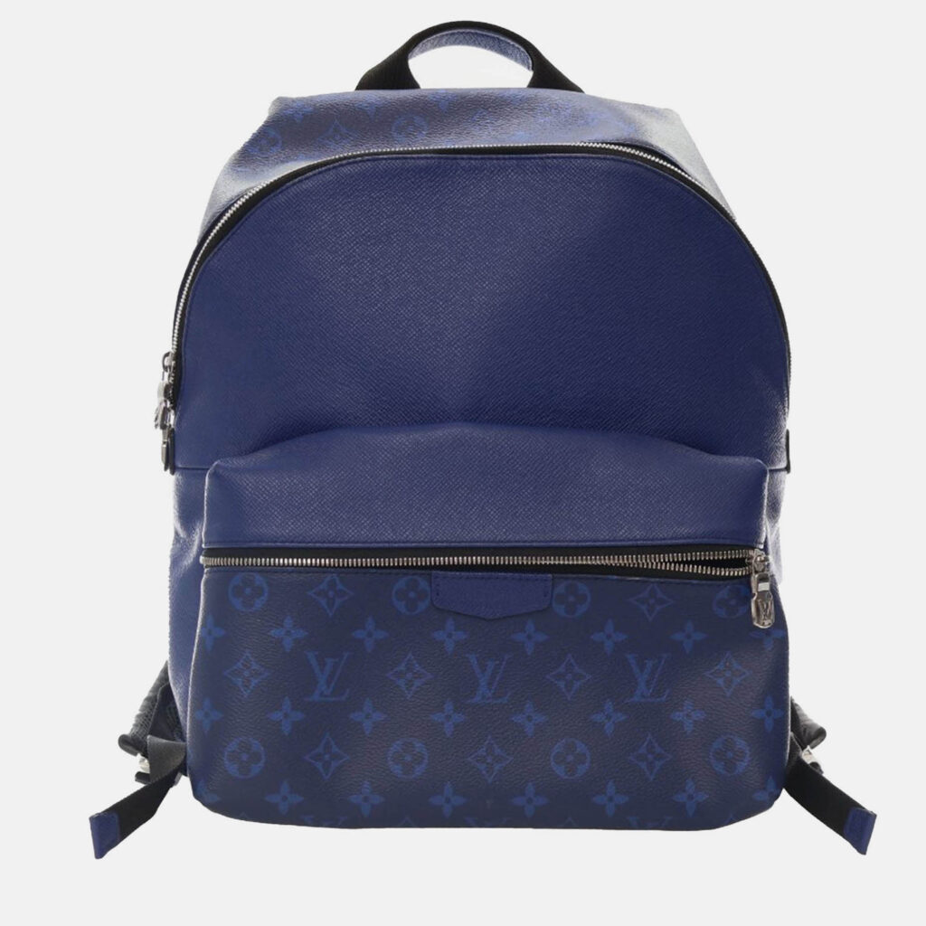 Louis Vuitton Blue Monogram Taigarama Discovery Backpack Louis Vuitton Blue Monogram Taigarama Discovery Backpack