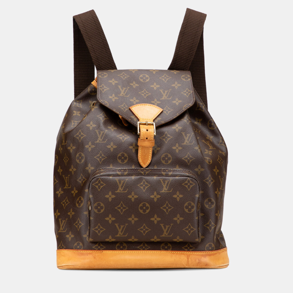 Louis Vuitton Brown Monogram Montsouris GM Backpack Louis Vuitton Brown Monogram Montsouris GM Backpack