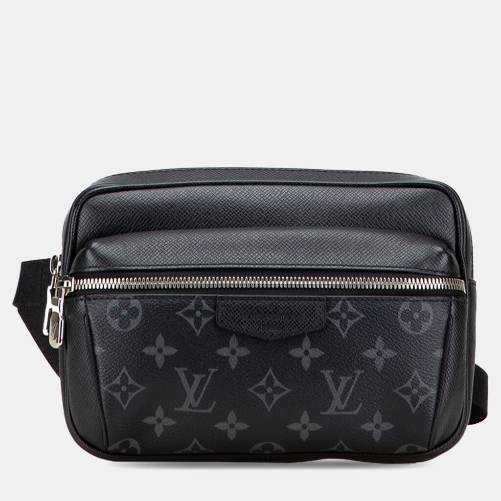Louis Vuitton Black Monogram Taigarama Outdoor Bumbag Louis Vuitton Black Monogram Taigarama Outdoor Bumbag