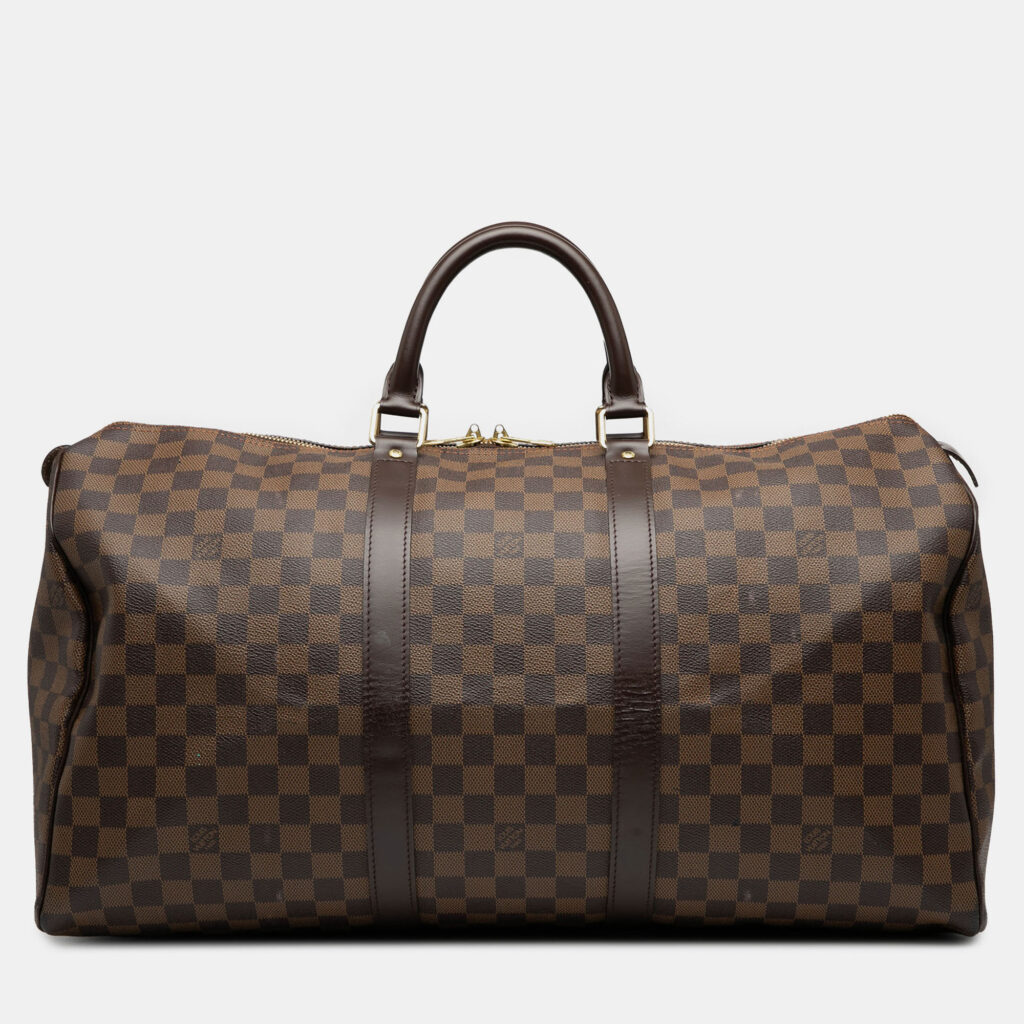 Louis Vuitton Damier Ebene Keepall 50 Louis Vuitton Damier Ebene Keepall 50