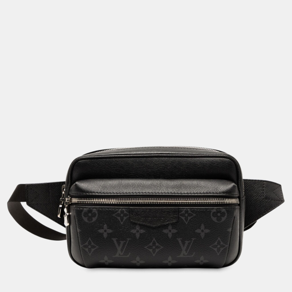 Louis Vuitton Black Monogram Taigarama Outdoor Bumbag