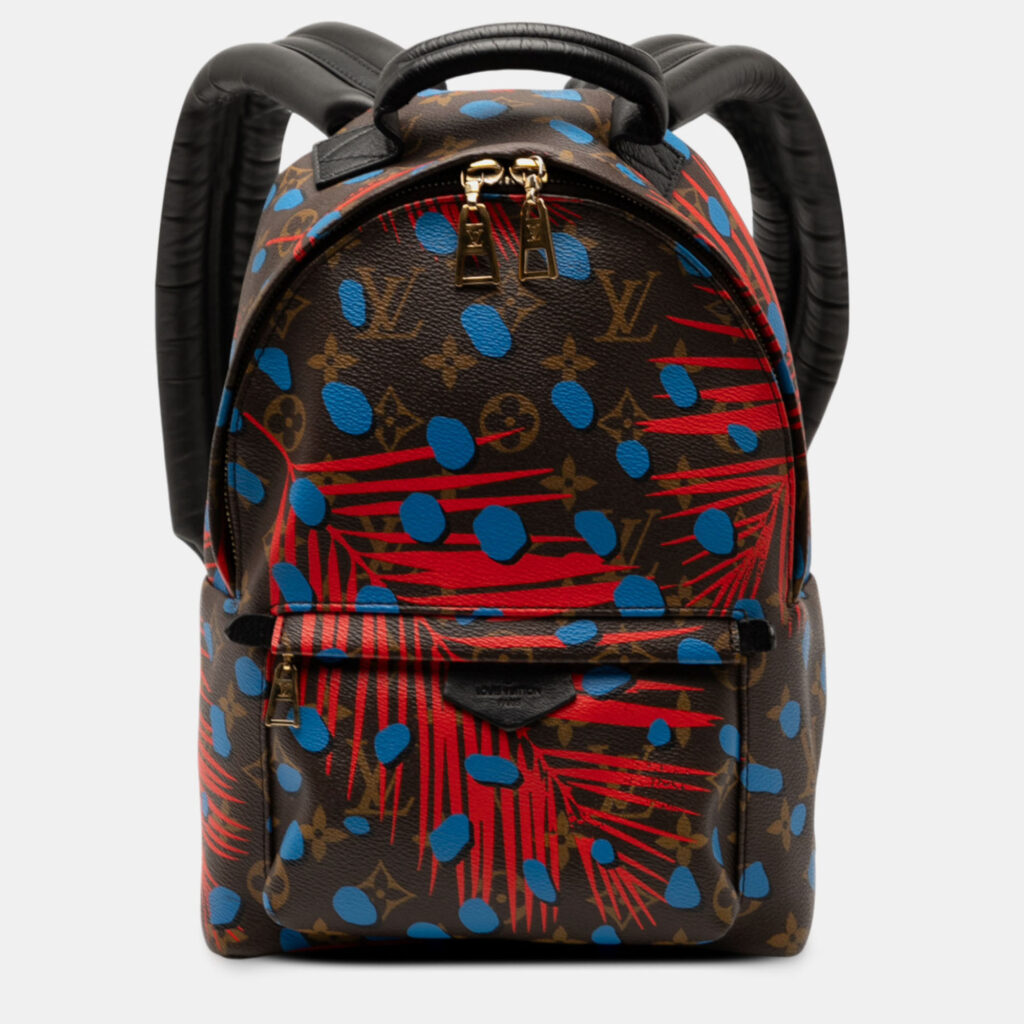 Louis Vuitton Palm Springs Monogram Jungle Dots PM Multicolor Monogram Canvas Backpack Louis Vuitton Palm Springs Monogram Jungle Dots PM Multicolor Monogram Canvas Backpack