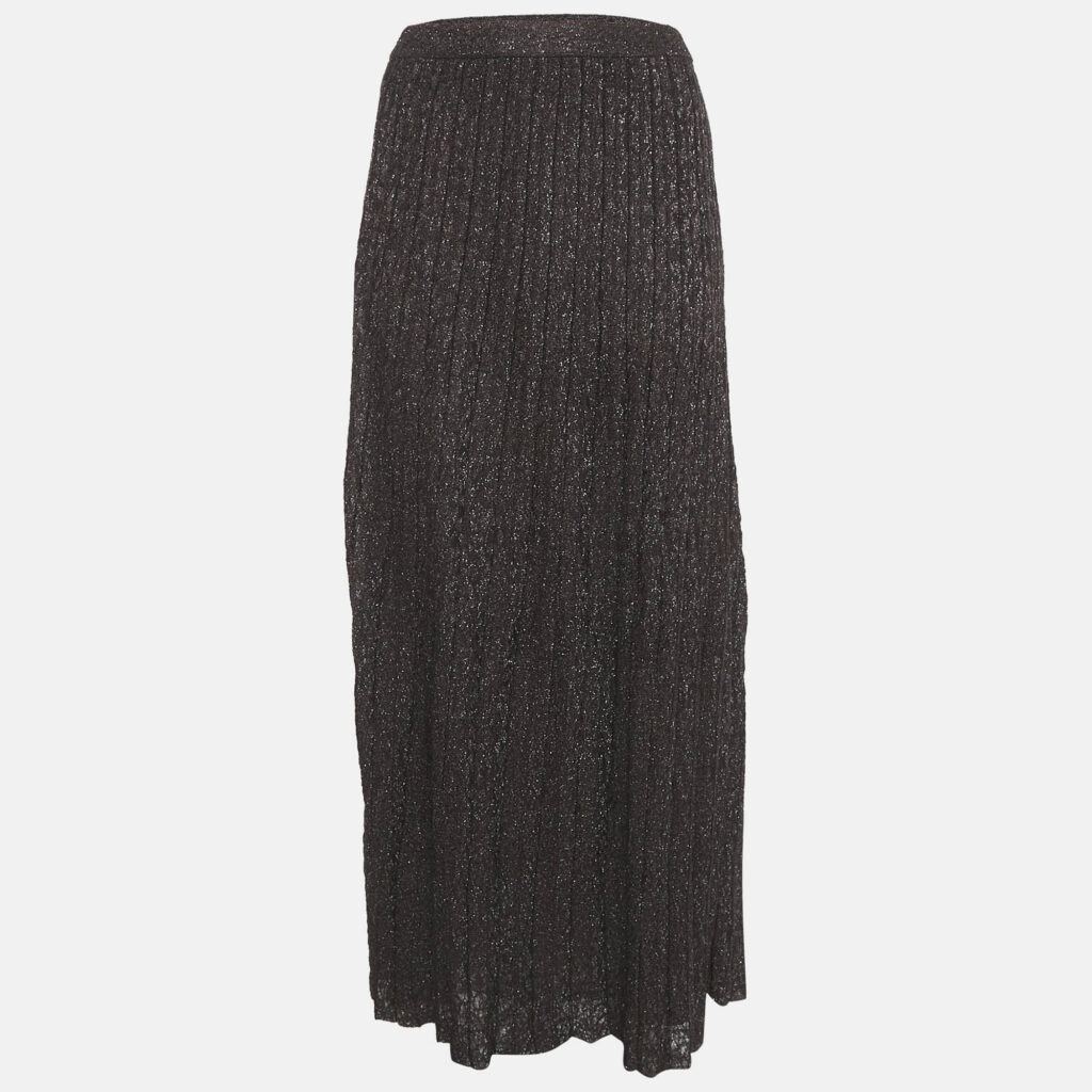 M Missoni Purple Lurex Knit Maxi Skirt S M Missoni Purple Lurex Knit Maxi Skirt S