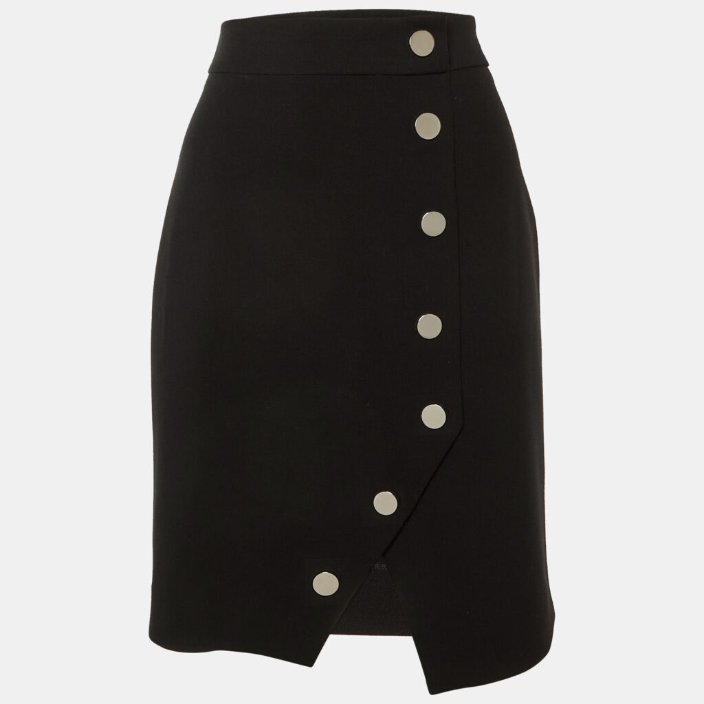 luxury-women-maje-new-clothes-p1248824-002-1.jpg Maje Black Crepe Jipa Pencil Skirt M