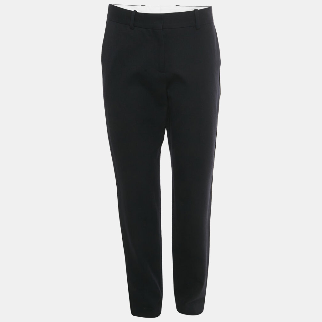 Maje Black Wool Formal Trousers M Maje Black Wool Formal Trousers M