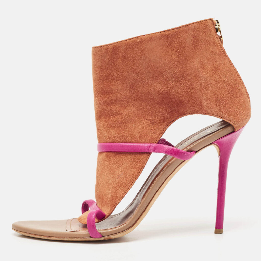 Malone Souliers Beige Leather Madison Pointed Cut Out Toe Ankle Booties Size 41 Malone Souliers Beige Leather Madison Pointed Cut Out Toe Ankle Booties Size 41