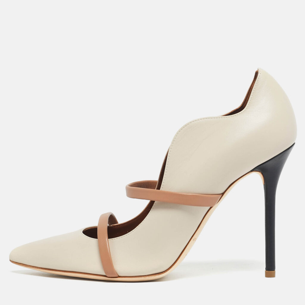 Malone Souliers Beige Leather Maureen Pumps Size 38 Malone Souliers Beige Leather Maureen Pumps Size 38