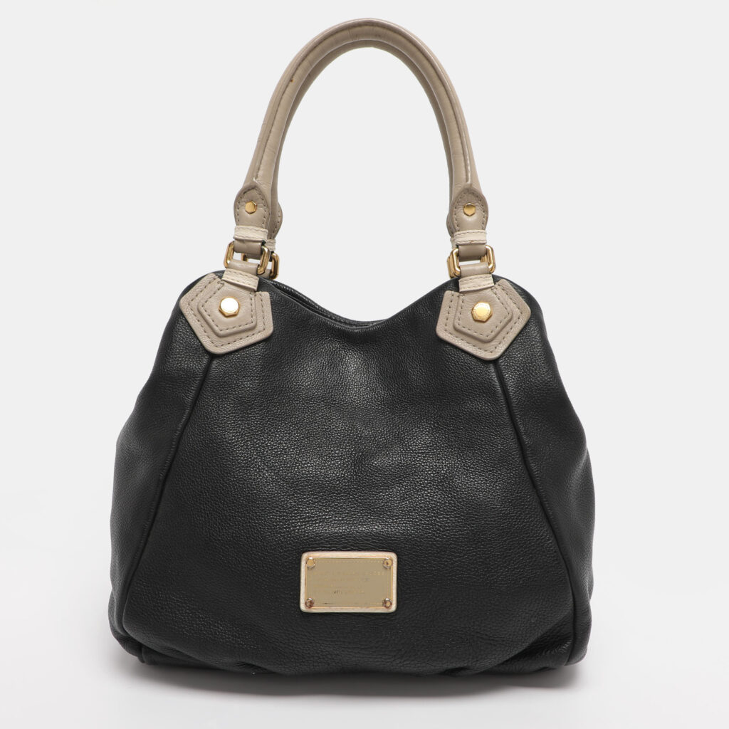 Marc by Marc Jacobs Black Leather Classic Q Francesca Tote Marc by Marc Jacobs Black Leather Classic Q Francesca Tote