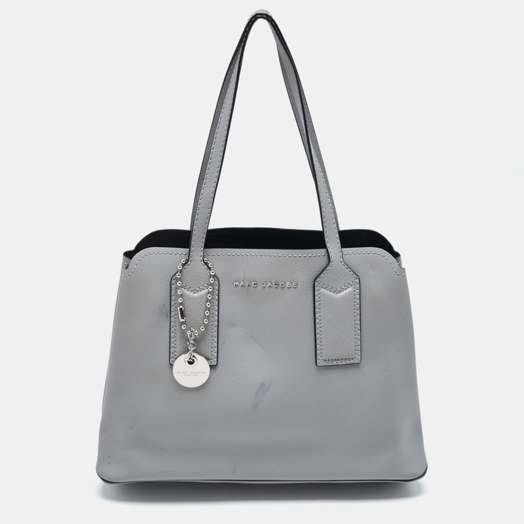 Marc Jacobs Grey Leather The Editor Tote Marc Jacobs Grey Leather The Editor Tote