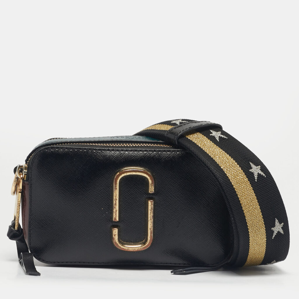 Marc Jacobs Multicolor Patent Leather Snapshot Camera Crossbody Bag Marc Jacobs Multicolor Patent Leather Snapshot Camera Crossbody Bag
