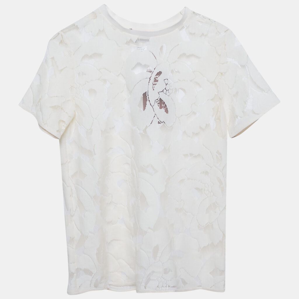 luxury-women-max-mara-studio-new-clothes-p1169752-003-1.jpg Max Mara Studio Cream Lace Sheer Top S