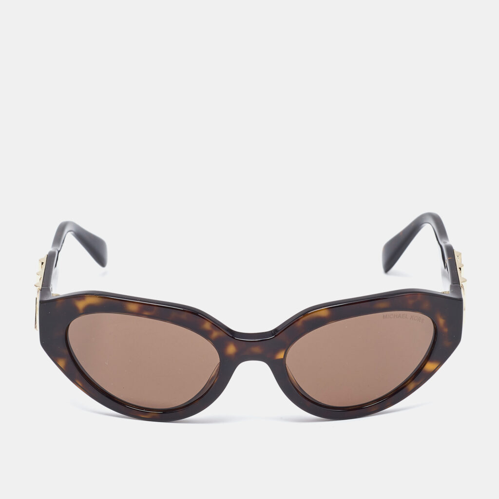Michael Kors Tortoise Brown Gradient MK 2192 Empire Oval Sunglasses Michael Kors Tortoise Brown Gradient MK 2192 Empire Oval Sunglasses