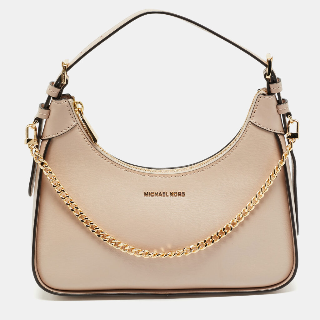 Michael Kors Pink Leather Wilma Shoulder Bag Michael Kors Pink Leather Wilma Shoulder Bag