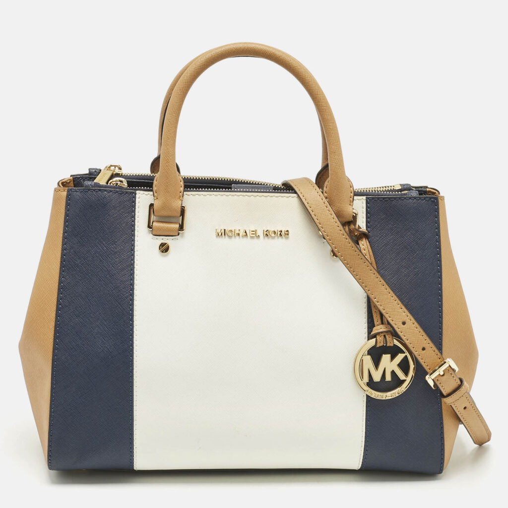 MICHAEL Michael Kors Tricolor Leather Medium Sutton Tote MICHAEL Michael Kors Tricolor Leather Medium Sutton Tote