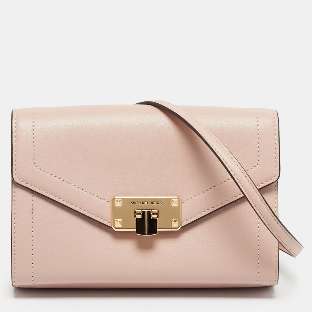 Michael Kors Pink Leather Kinsley Shoulder bag Michael Kors Pink Leather Kinsley Shoulder bag