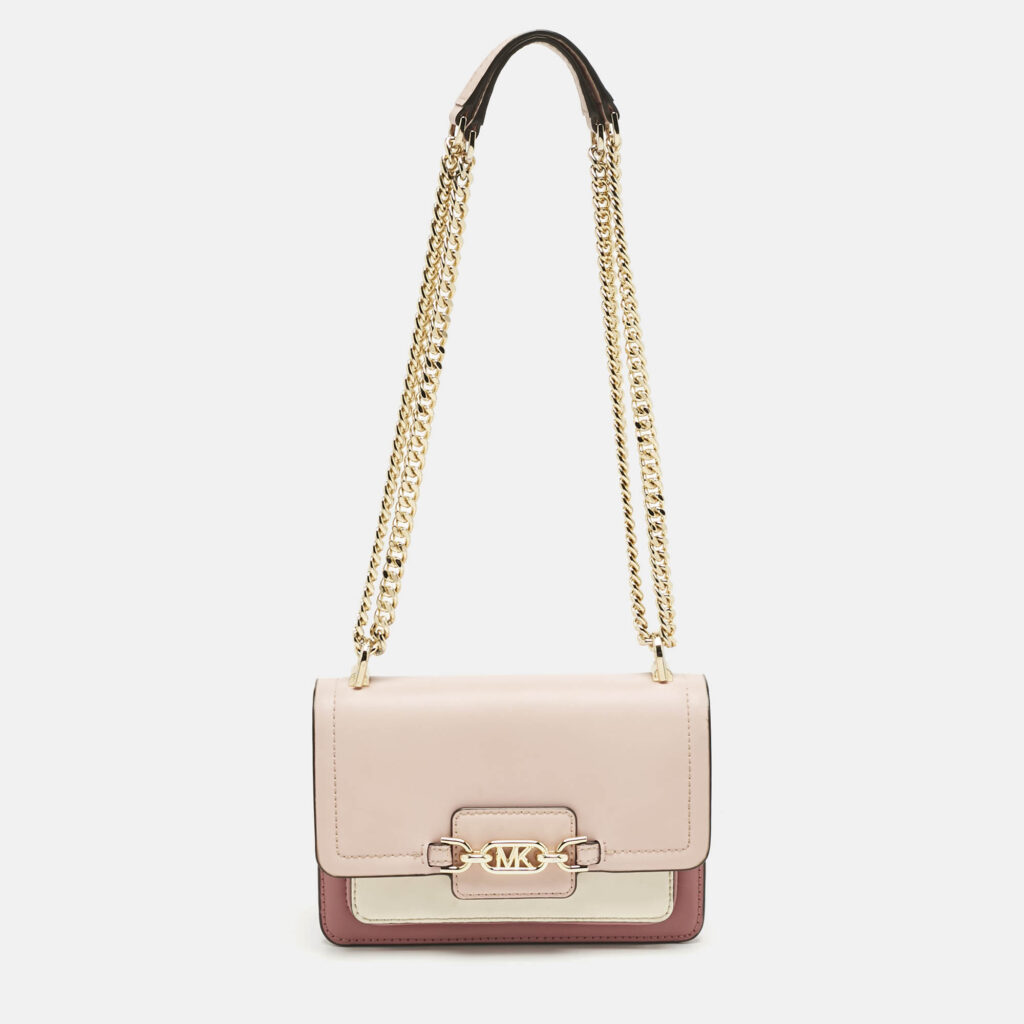 Michael Kors Tricolor Leather Extra Small Heather Shoulder Bag Michael Kors Tricolor Leather Extra Small Heather Shoulder Bag