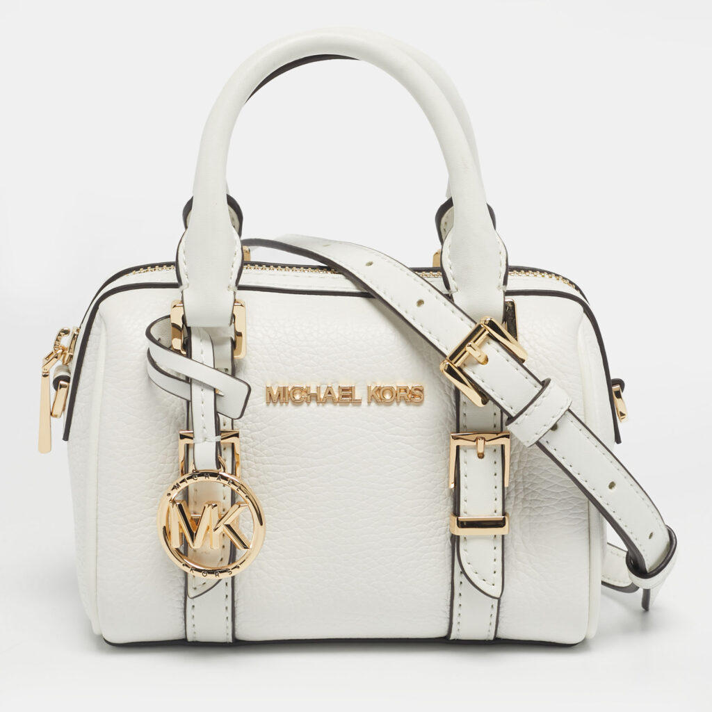 Michael Kors White Leather Extra Small Bedford Legacy Crossbody Bag Michael Kors White Leather Extra Small Bedford Legacy Crossbody Bag