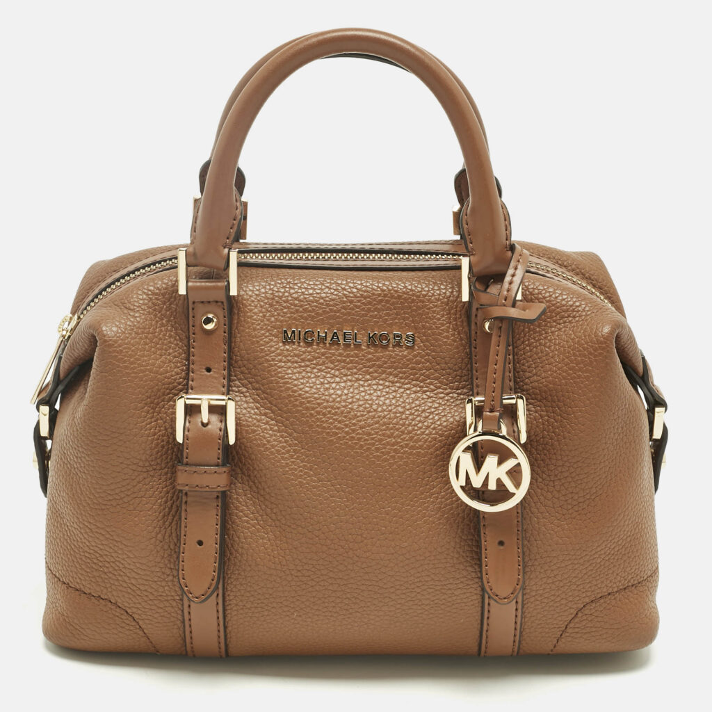 Michael Kors Brown Leather Small Ginger Satchel Michael Kors Brown Leather Small Ginger Satchel