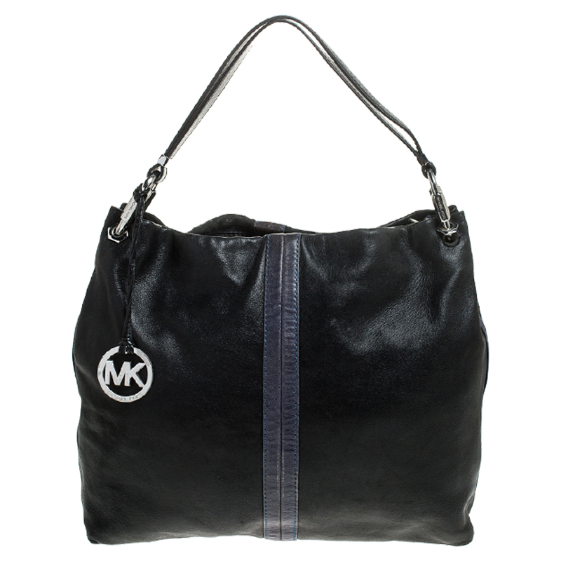 MICHAEL Michael Kors Black/Blue Hobo