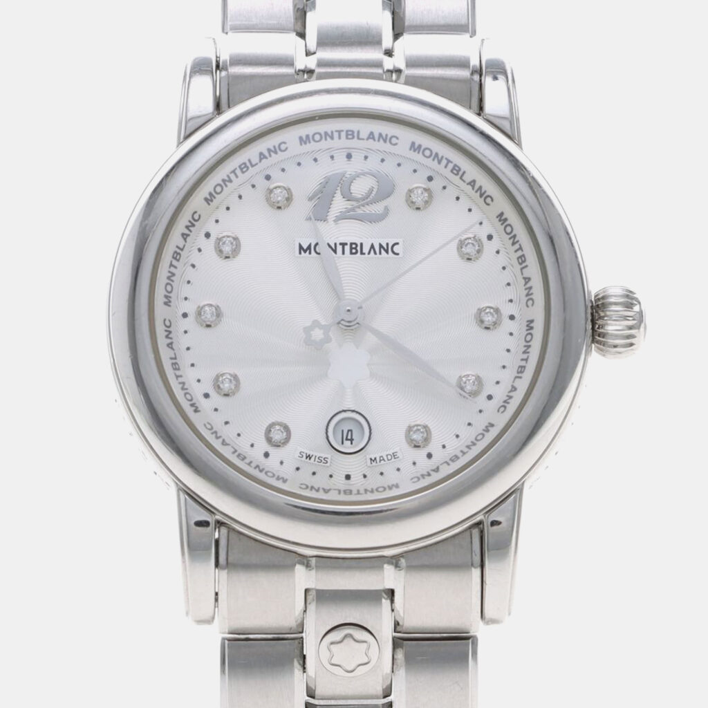 Montblanc Star 35884 Quartz Silver Stainless Steel Women's Wristwatch 32 mm Montblanc Star 35884 Quartz Silver Stainless Steel Women's Wristwatch 32 mm