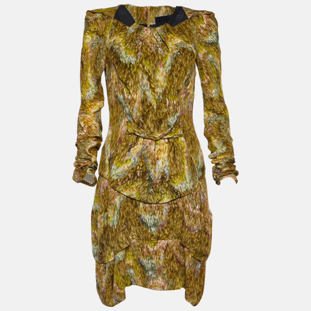Peter Pilotto Multicolor Printed Silk Dress S Peter Pilotto Multicolor Printed Silk Dress S