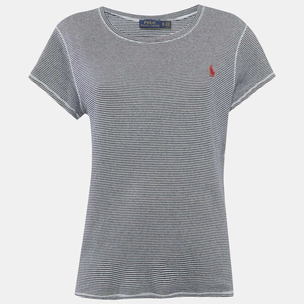 Polo Ralph Lauren Blue/White Jersey T-Shirt XL Polo Ralph Lauren Blue/White Jersey T-Shirt XL