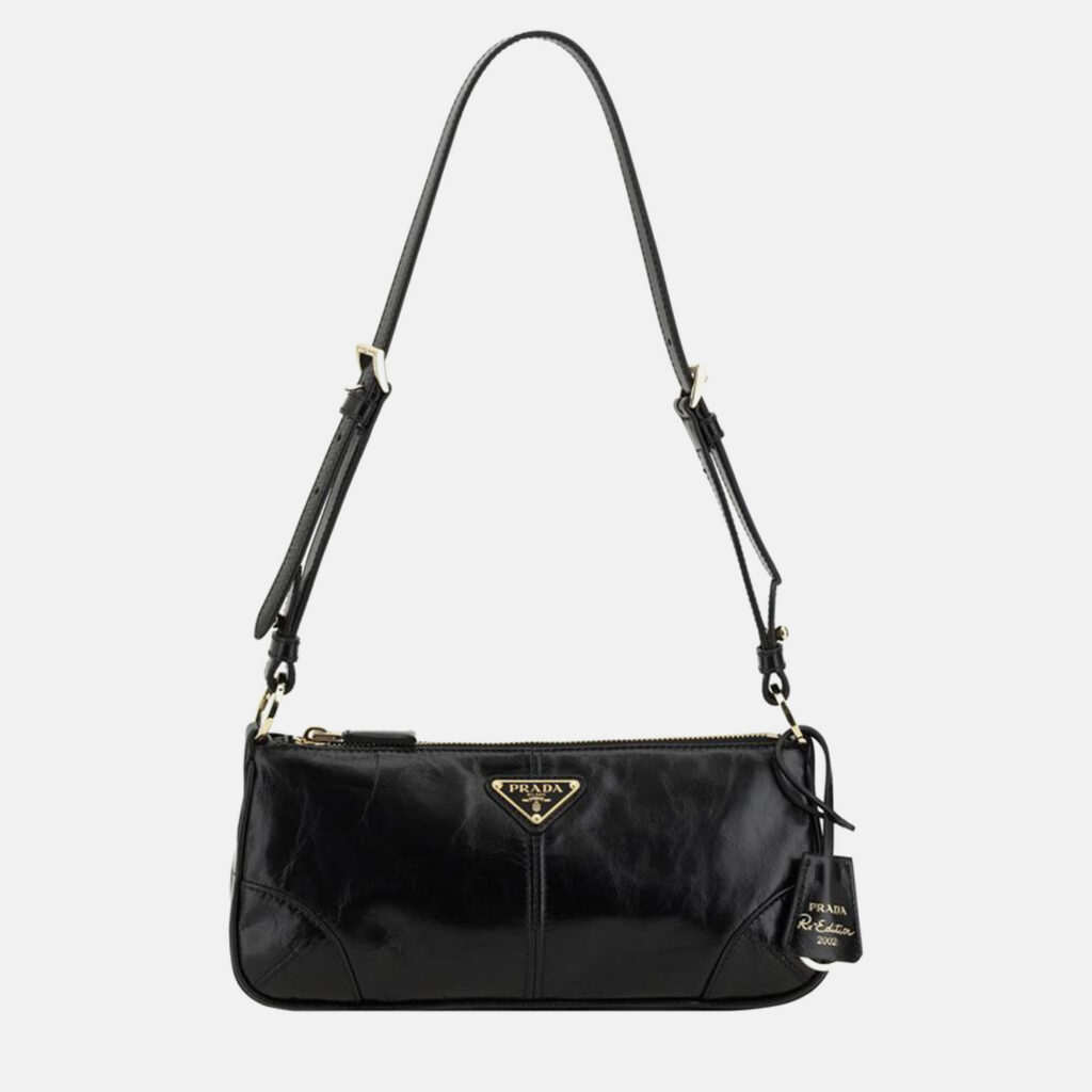 Prada Re-Edition 2002 Black Nylon Shoulder Bag Prada Re-Edition 2002 Black Nylon Shoulder Bag
