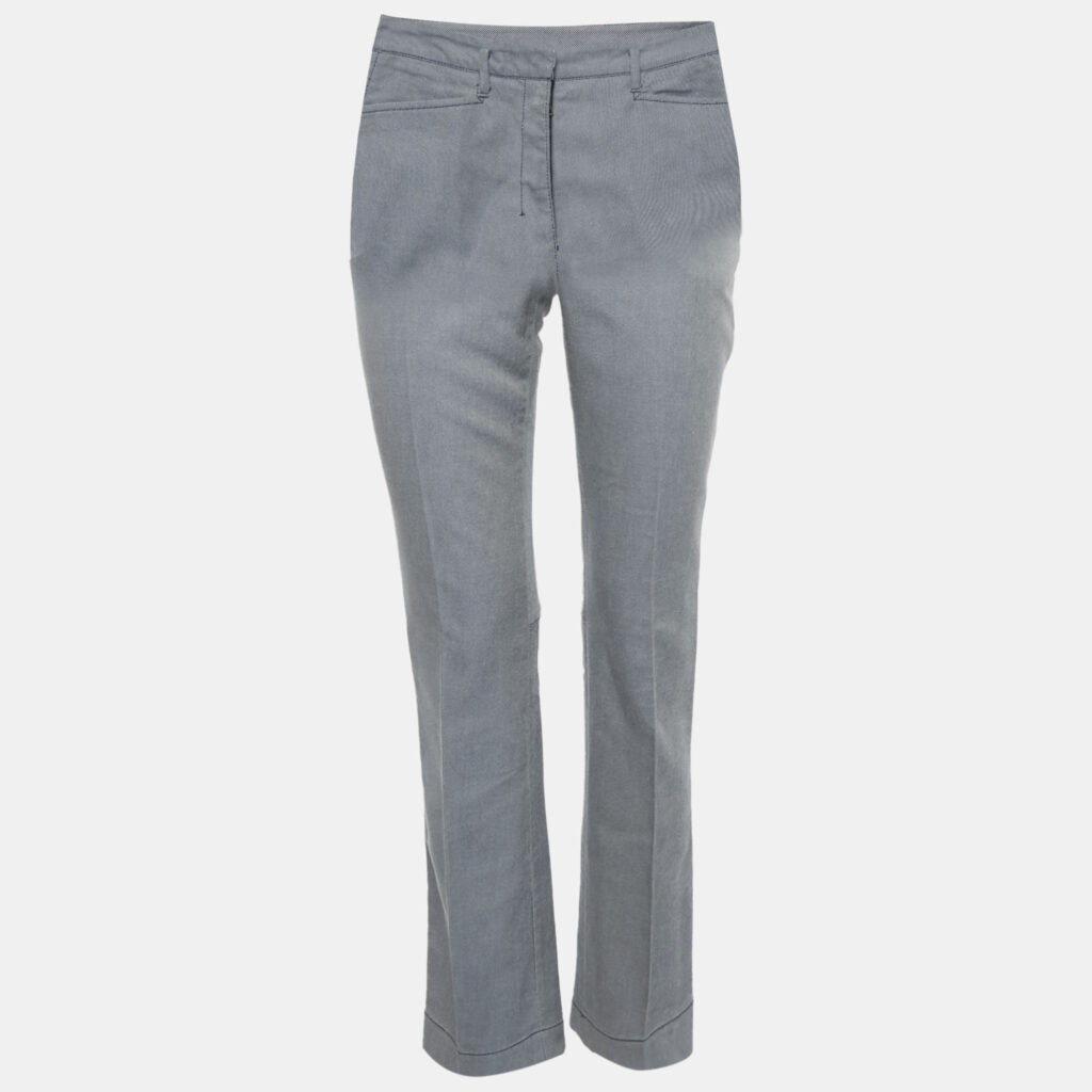 Prada Sport Blue Gabardine Pants S/Waist 26" Prada Sport Blue Gabardine Pants S/Waist 26"
