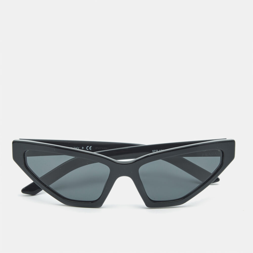 Prada Black SPR12V Frame Cat Eye Sunglasses Prada Black SPR12V Frame Cat Eye Sunglasses