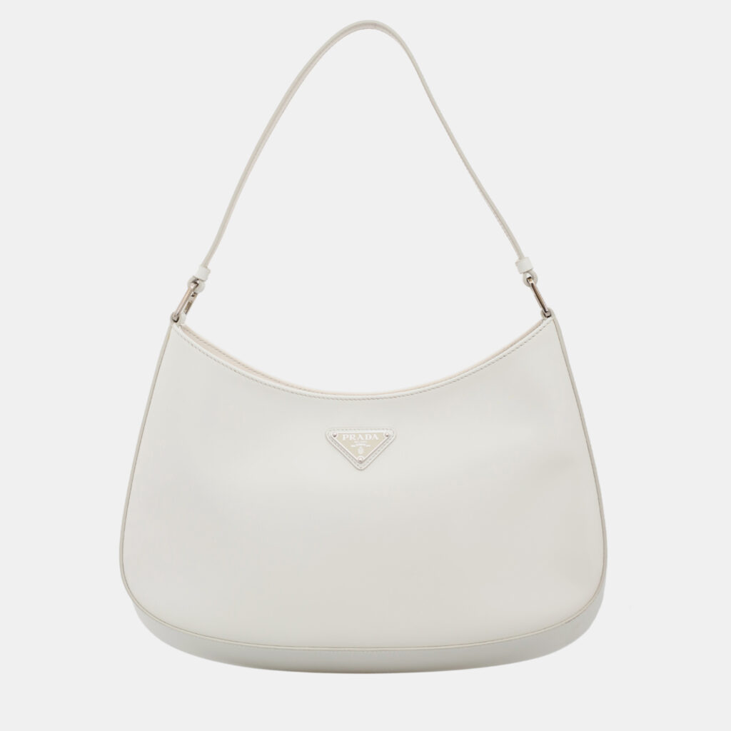 Prada Brushed Leather Cleo Bag
