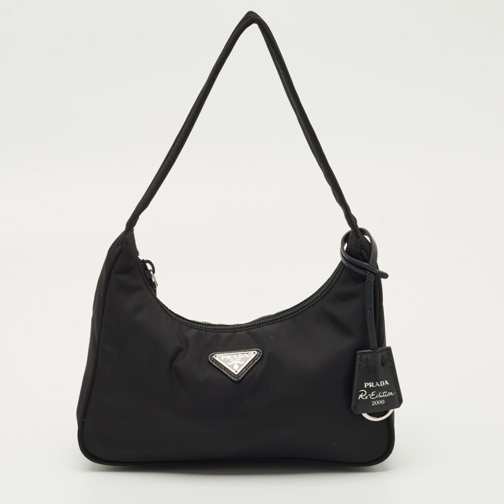 Prada Black Re-Nylon Re-Edition 2000 Shoulder Bag